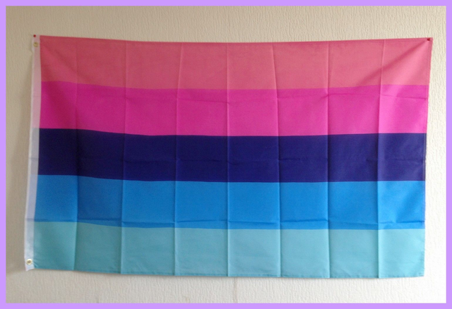 Drapeau Omnisexuel LGBT - 150 x 90 cm