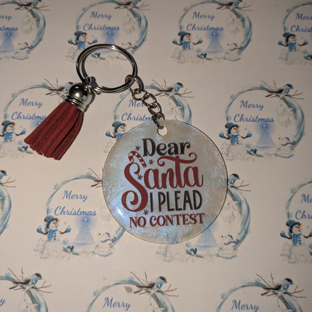 Christmas keyring