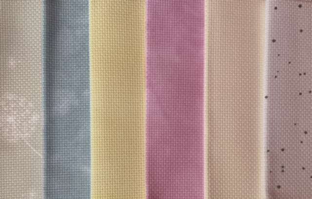 6 piece bundle of 14ct Aida