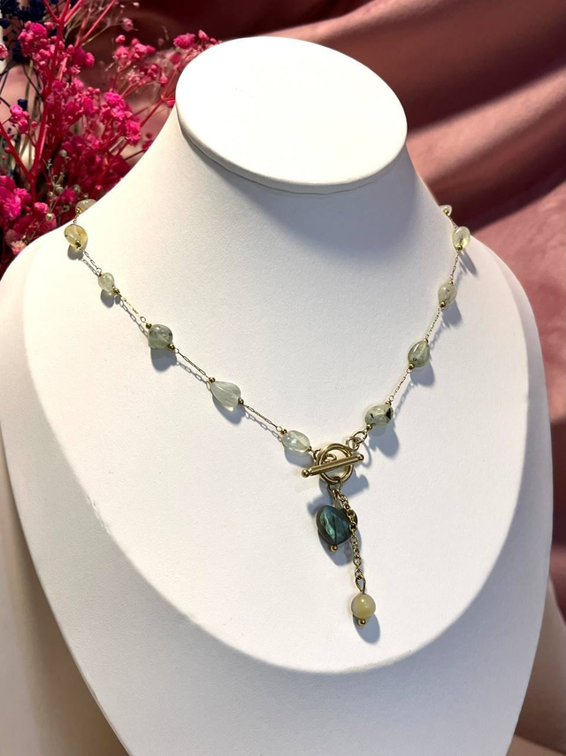 💎 Naszyjnik „Zielony Spokój”