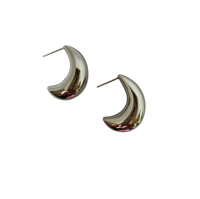 Boucles Goutte argent