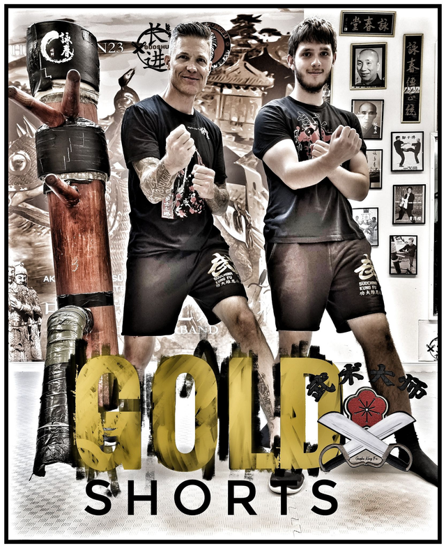 Shorts Gold Black Edition