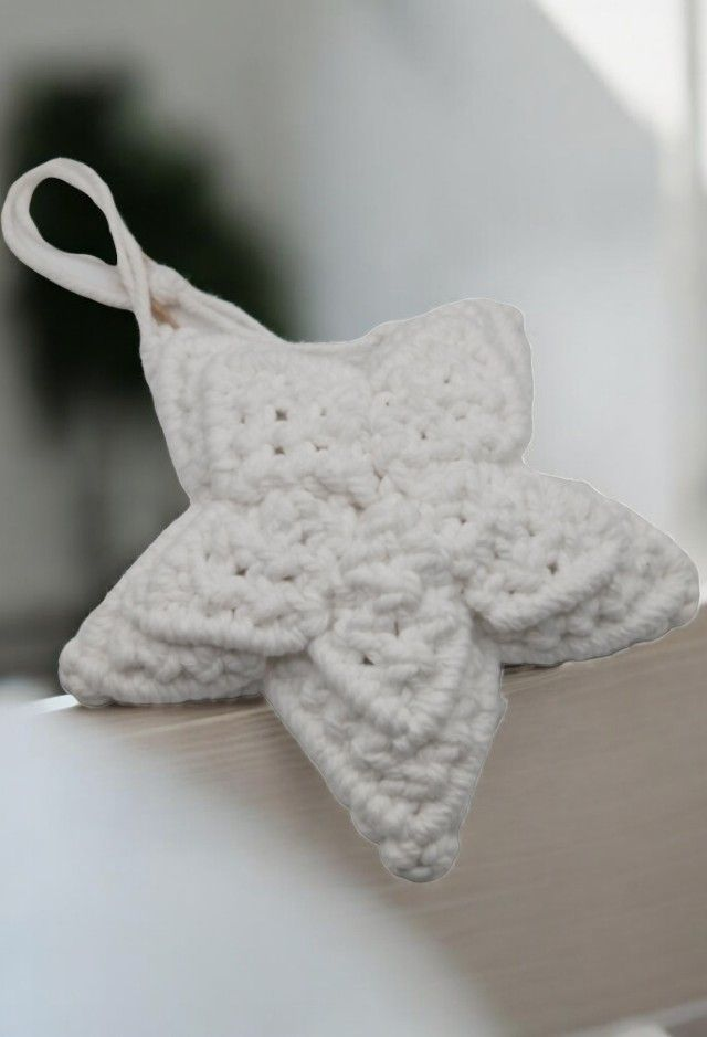 Makramee Stern "Led"