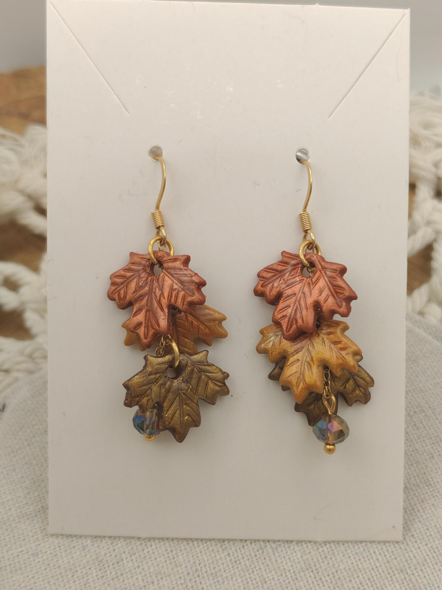 Boucle feuille d'érable automne