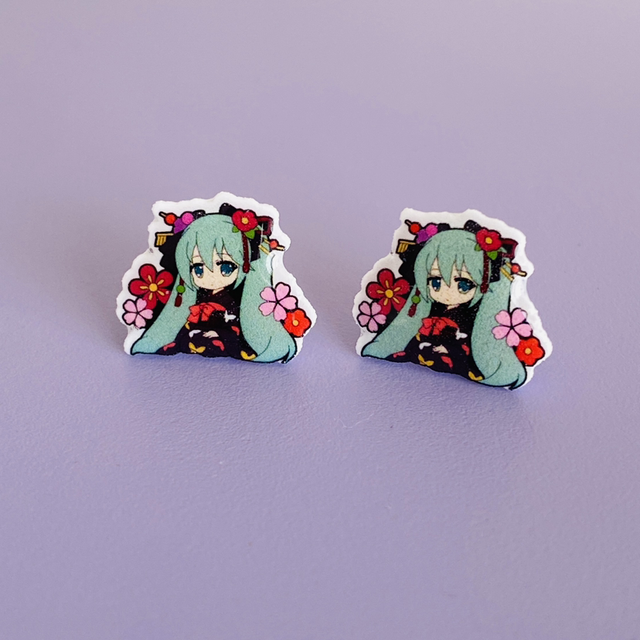 Boucles d’oreilles Miku 