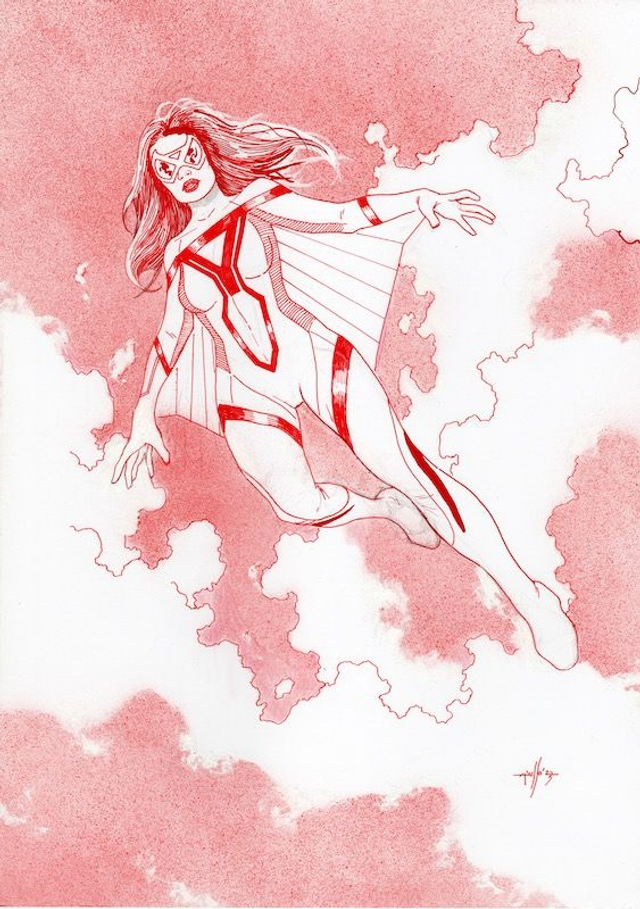 Spider Woman - Jessica Drew (Preliminary)