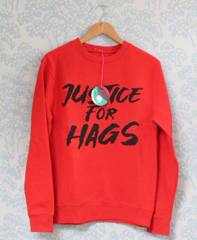 JUSTICE FOR HAGS Vintage Sweatshirt Size S