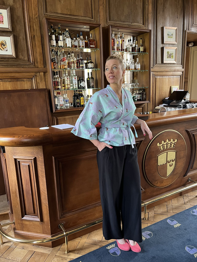 La blouse kimono Sakura