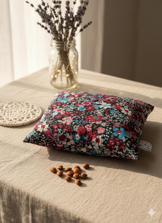 Bouillotte sèche aux noyaux de cerises 🍒