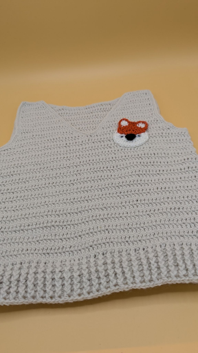 Gilet pour Bébé Crème