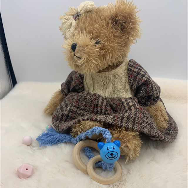 Anneaux dentitions perles ourson 