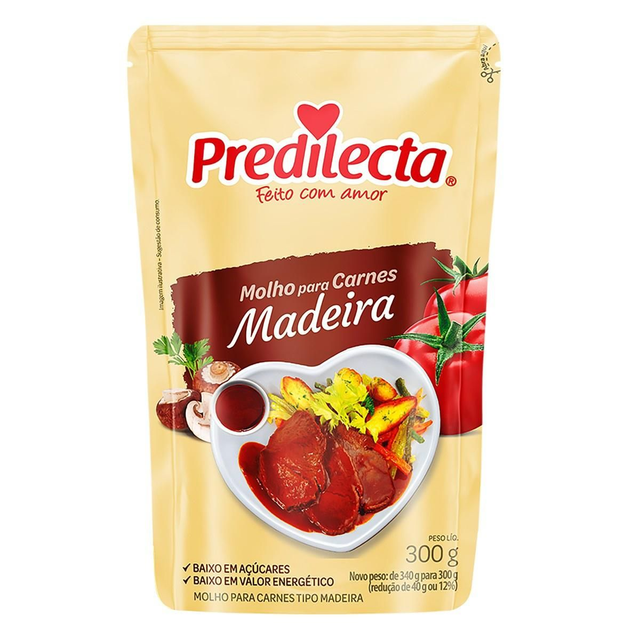 Molho madeira 300 gr- Predilecta