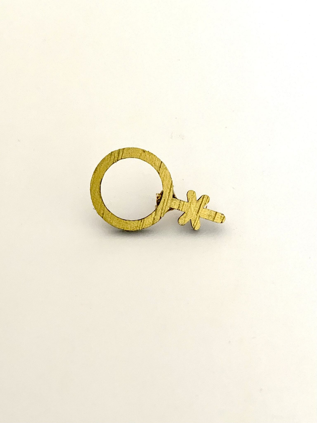 Pin’s « symbole non-binaire »