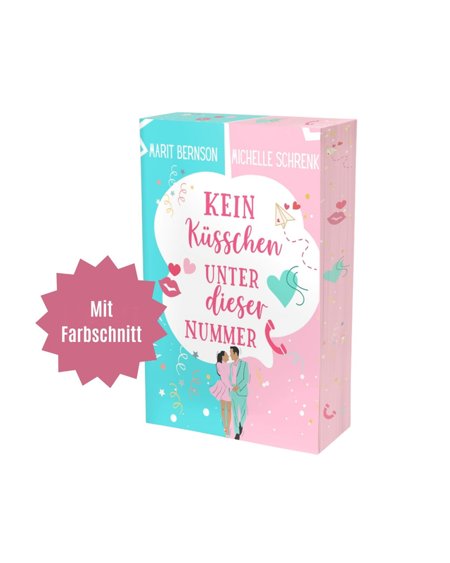 Kein Küsschen unter dieser Nummer (Taschenbuch mit Farbschnitt) mit Marit Bernson