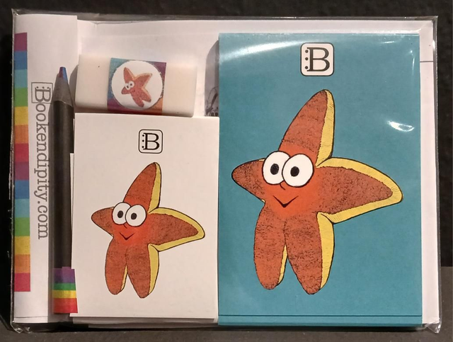 Leggi &amp; Colora - Kit Scrittura - Amici del Mare - Stella Marina