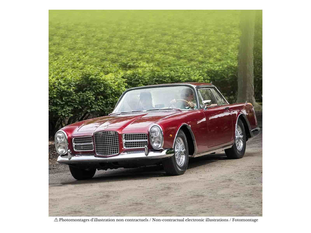 Facel Vega II 1961 Rouge métallisé Norev 453006 H0