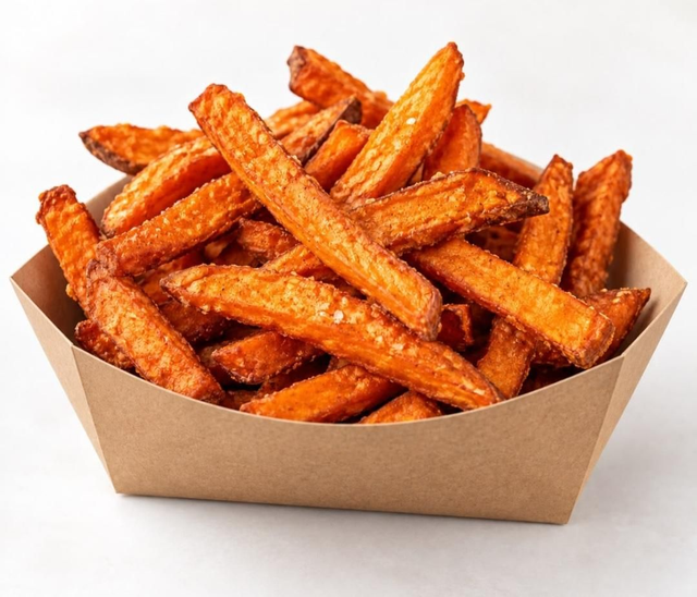 Süsskartoffel Pommes