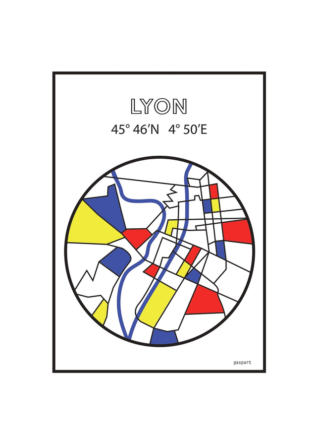 50-Plan de Lyon façon Mondrian