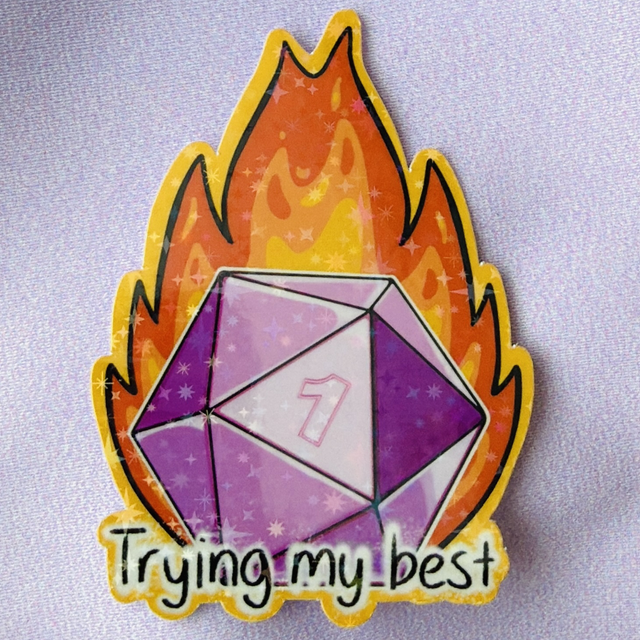 Trying my best -holotarra