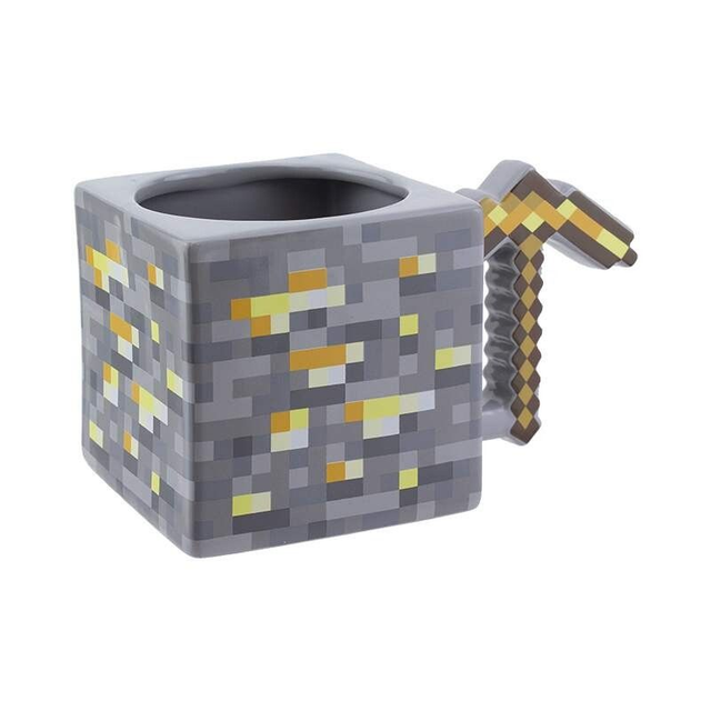 Minecraft: Gold Pickaxe 3D Mug