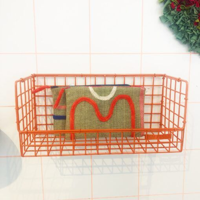 WIRE SHELF MEDIUM, ORANJE