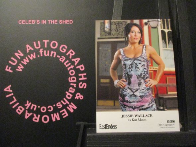 Jessie Wallace (Kat Moon) Original EastEnders Cast Card