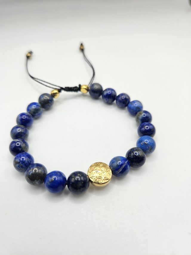 Bracelet lapis-lazuli 
