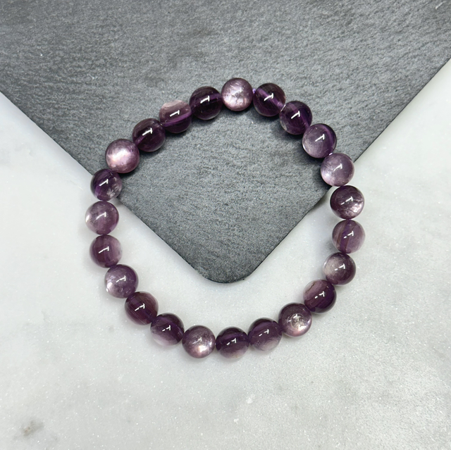 Purple Mica Bracelet 