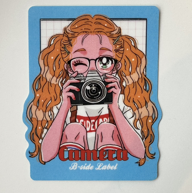 Camera-Sticker (B-Side5)