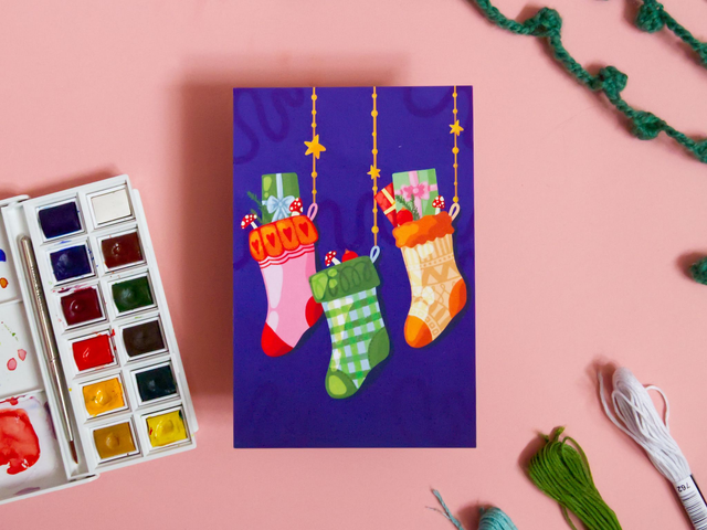 Chaussettes de Noël · A6