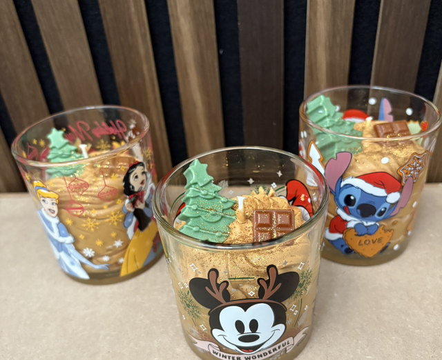 Bougie parfumée mousse chocolat Disney 