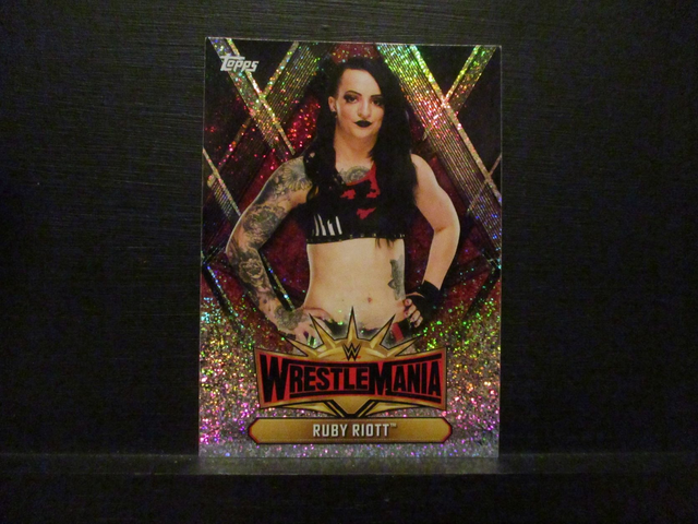 Rudy Riott - Champions Wrestlemania Original Trading Card #WM-49