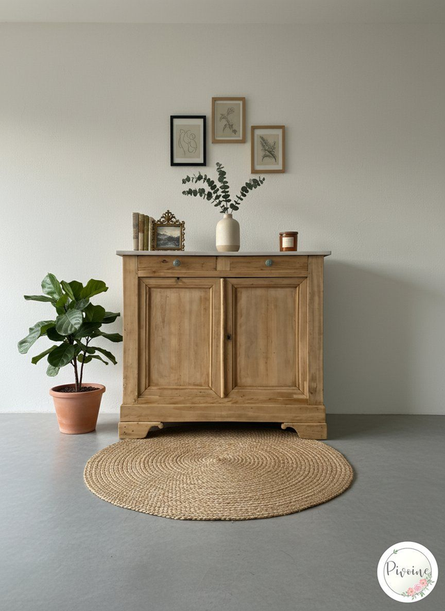 Buffet ancien en chêne - Rénové