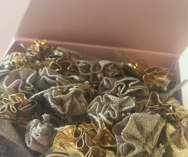 Calendrier de l’Avent Bijoux doré & Accessoires