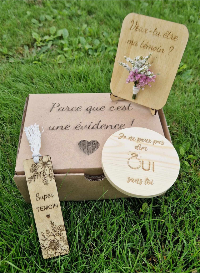 Box demande Témoin femme