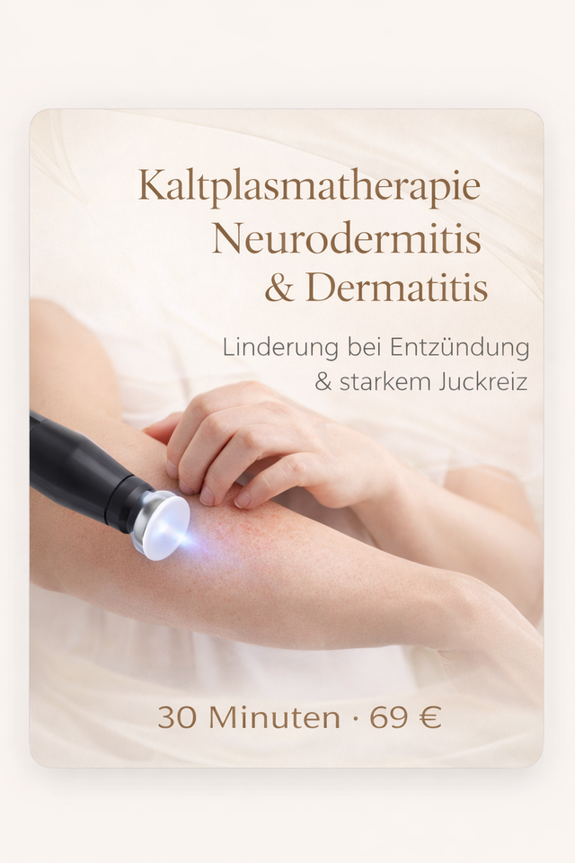 Neurodermitis & Dermatitis - Kaltplasmatherapie