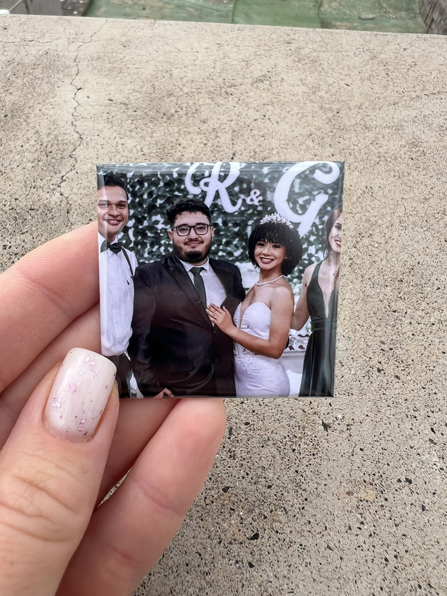 Imán personalizado con foto
