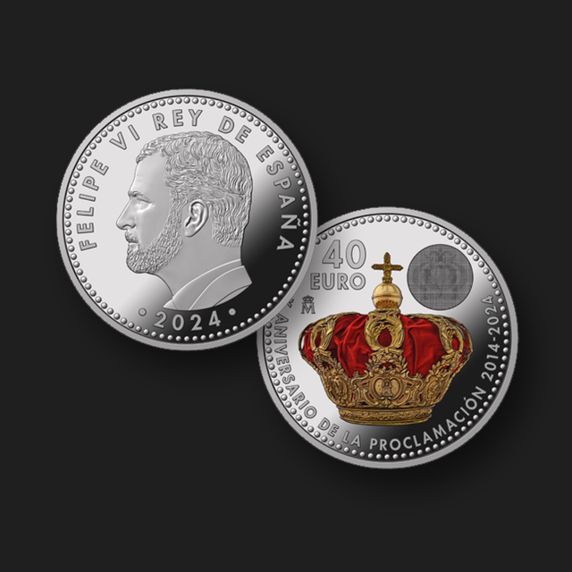 40 EURO 2024 - X ANIV. PR. FELIPE VI
