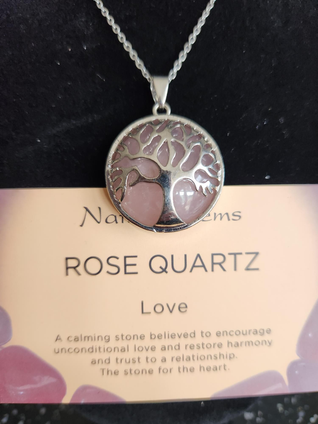 Tree of Life Rose Quartz 