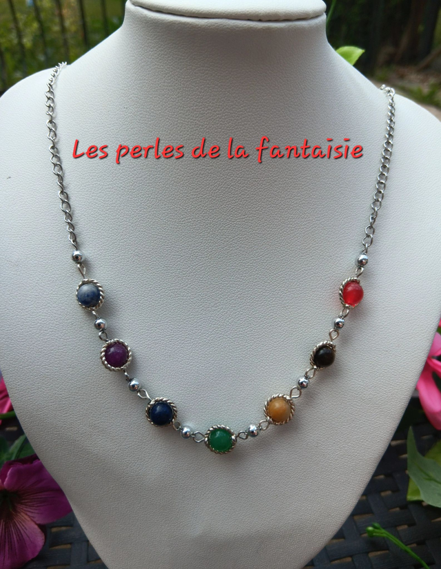Collier 7 Chakras – Équilibre et Énergie