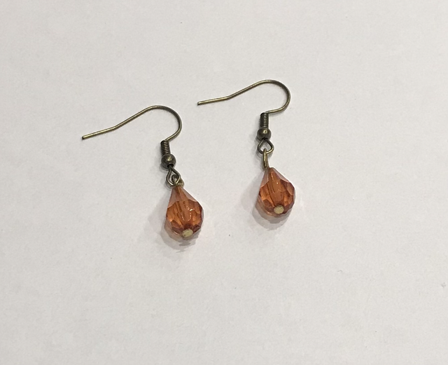 Brown Dangling Earrings-BDE3563
