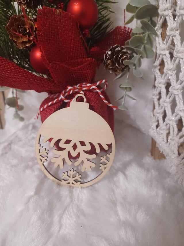 Suspension Boule flocons en cascade