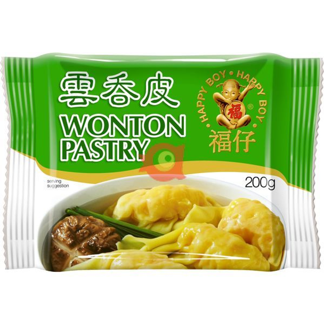 Wonton Pastry 200g Happy Boy
