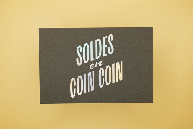 Soldes en coin coin