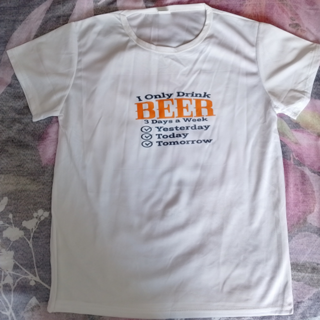 Men's I Only Drink Beer 3 Days A Week T-Shirt - Lightweight Quick Dry Breathable T-Shirt - XS To XL