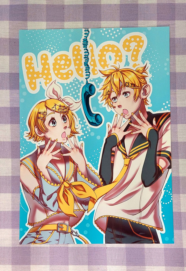 Print Rin et Len Kagamine's Phonecall Vocaloid