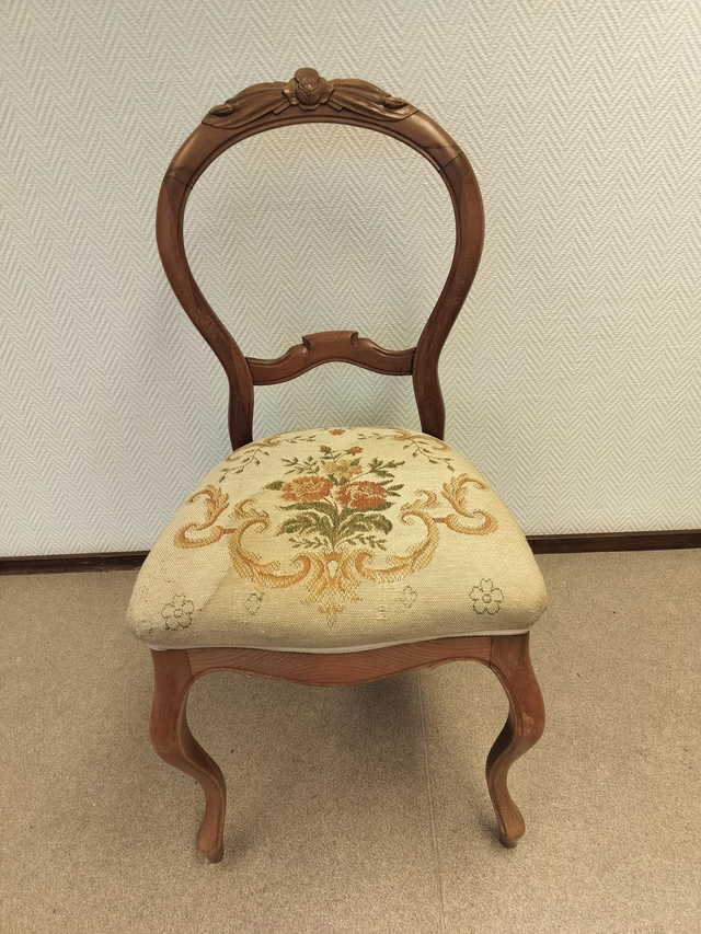 Talonpoikais rokokoo tuoli #047