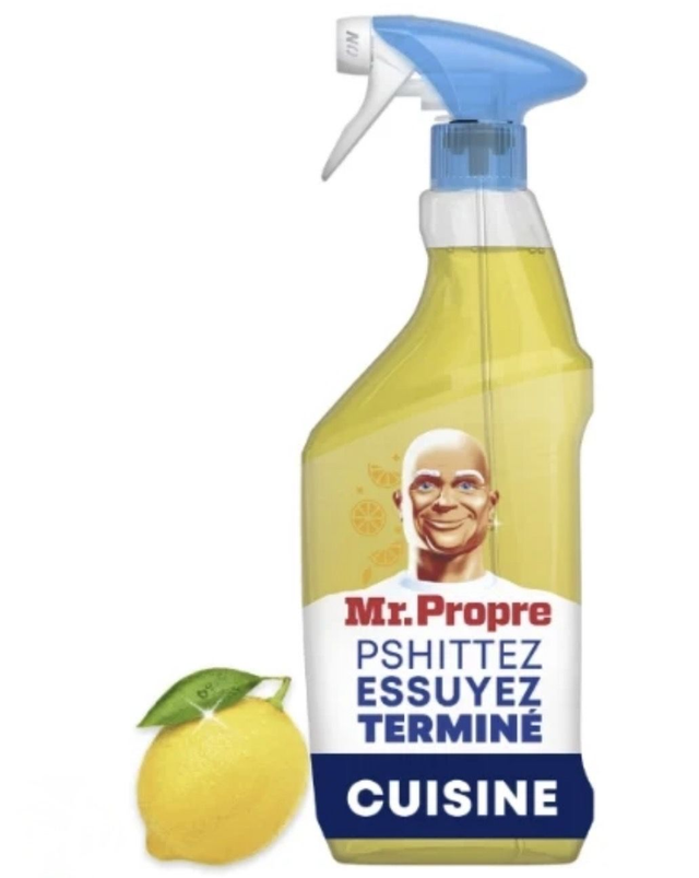 MR PROPRENettoyant ménager Cuisine Dégraissant Citron