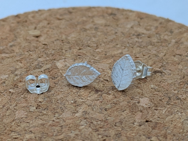Small Autumn Leaf Earrings