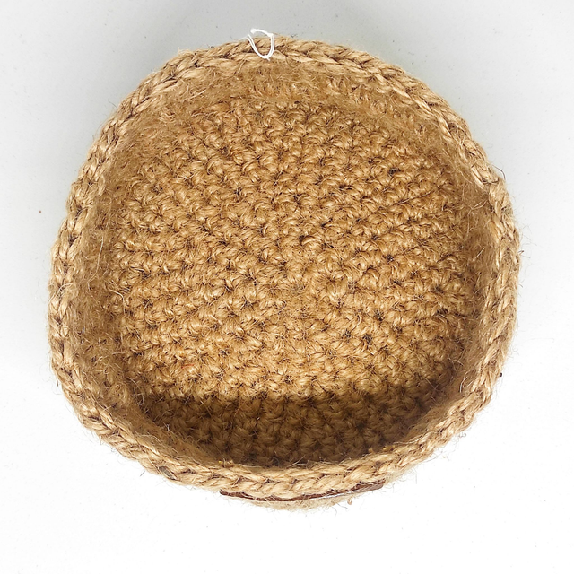 Petit vide poche minimaliste - jute